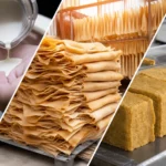 Ba hình thái thương mại của cao su thiên nhiên: latex dạng lỏng, cao su dạng tờ và cao su dạng khối.