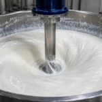Đông tụ mủ cao su bằng phương pháp khuấy tốc độ cao